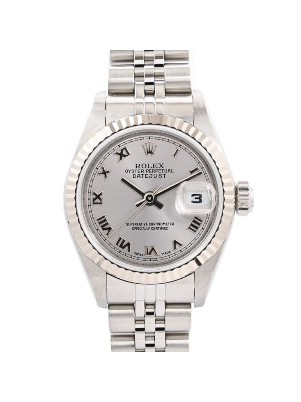 Rolex Watch Datejust White Gold